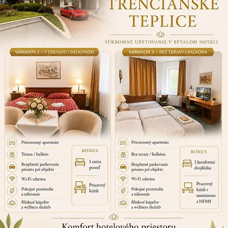 Plazza Trencianske Teplice Panorama 4p