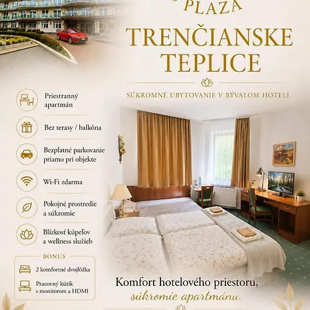 Lejlighed Plazza Trencianske Teplice Panorama 4p